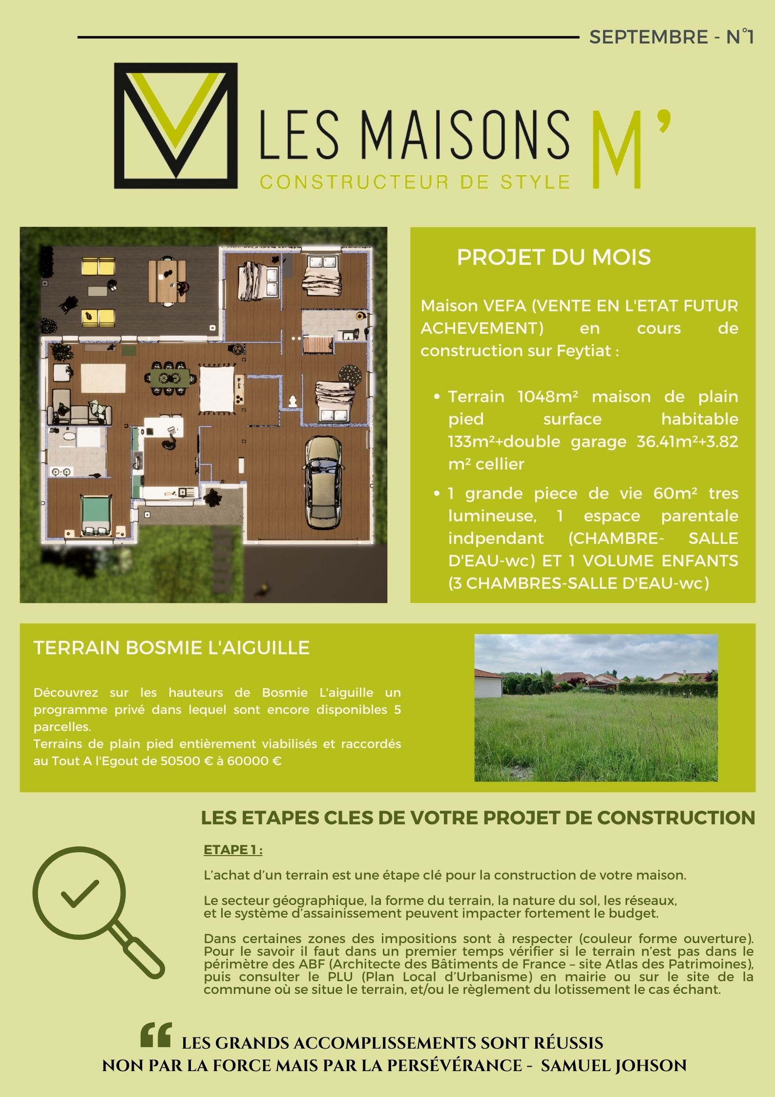 newsletter septembre